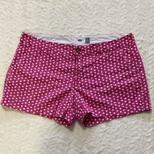 Old Navy 3" shorts with seashell print 100% COTTON